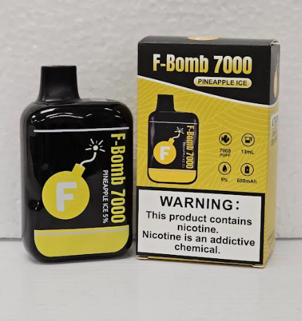 F-bomb Rechargeable Pineapple Ice 7000 Puffs
