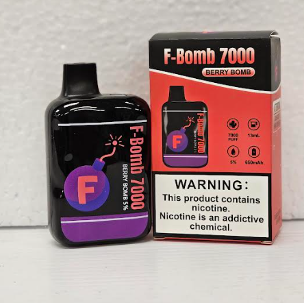 F-bomb Rechargeable Berry Bomb 7000 Puffs