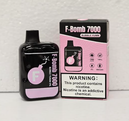 F-bomb Rechargeable Bubble Yumm 7000 Puffs