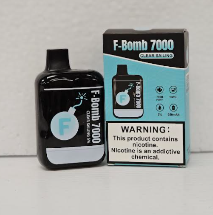 F-bomb Rechargeable Banana Ice 7000 Puffs