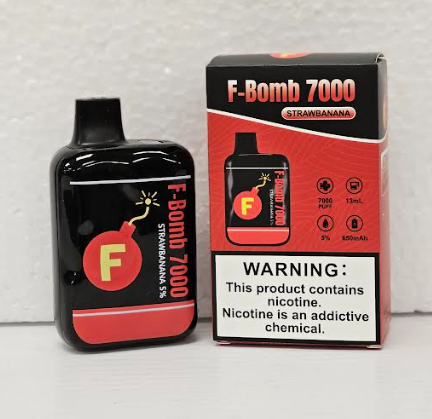 F-bomb Rechargeable Strawberry Banana 7000 Puffs
